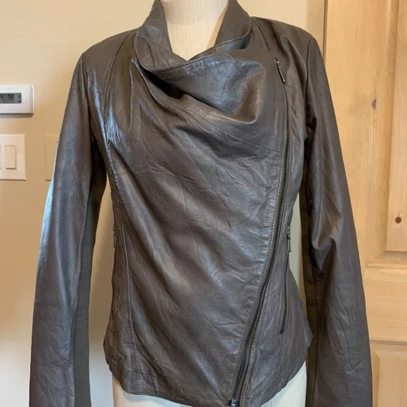 Cigno Nero leather jacket